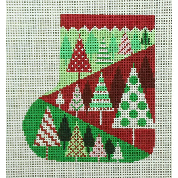 Holiday Patterned Trees