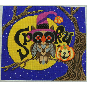 Spooky Halloween Owl