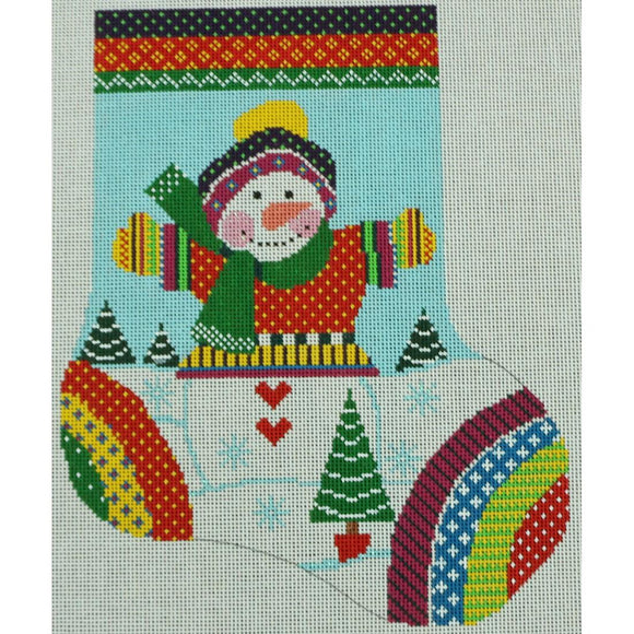 Knitted Snowman Midi