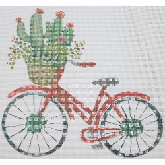Bicycle with Cactus