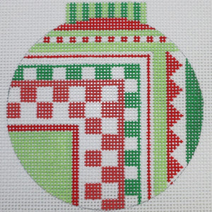 Red & Green Ornament