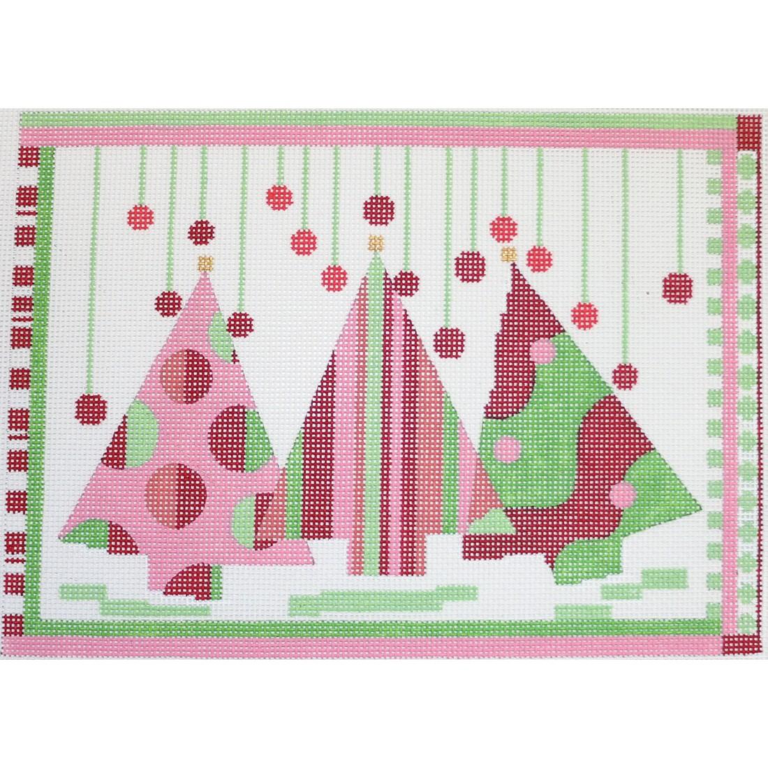 Three Patterned Trees