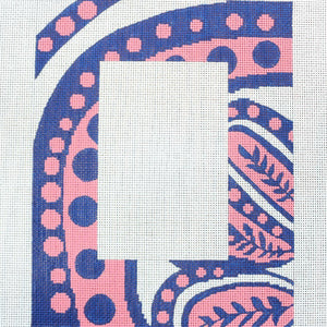 Paisley in Pink/Navy