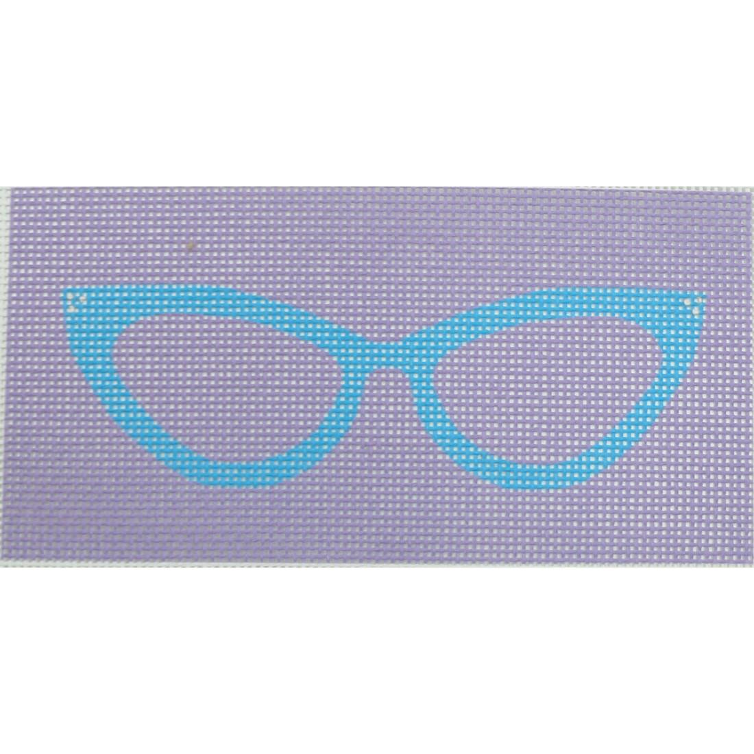 Cat Eyes Glasses, Purple/Blue