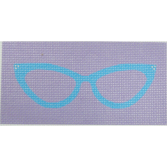 Cat Eyes Glasses, Purple/Blue