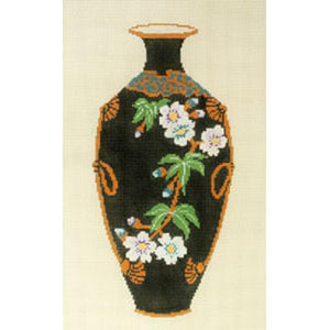 Black Antique Vase