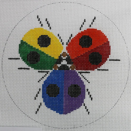 Ladybug Rainbow Round