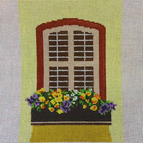 Sunny Flowers Window