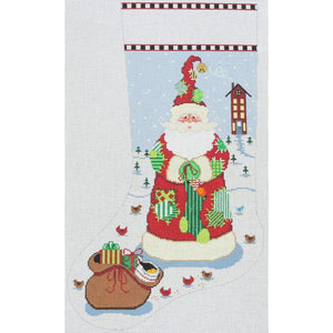 Patchwork Santa