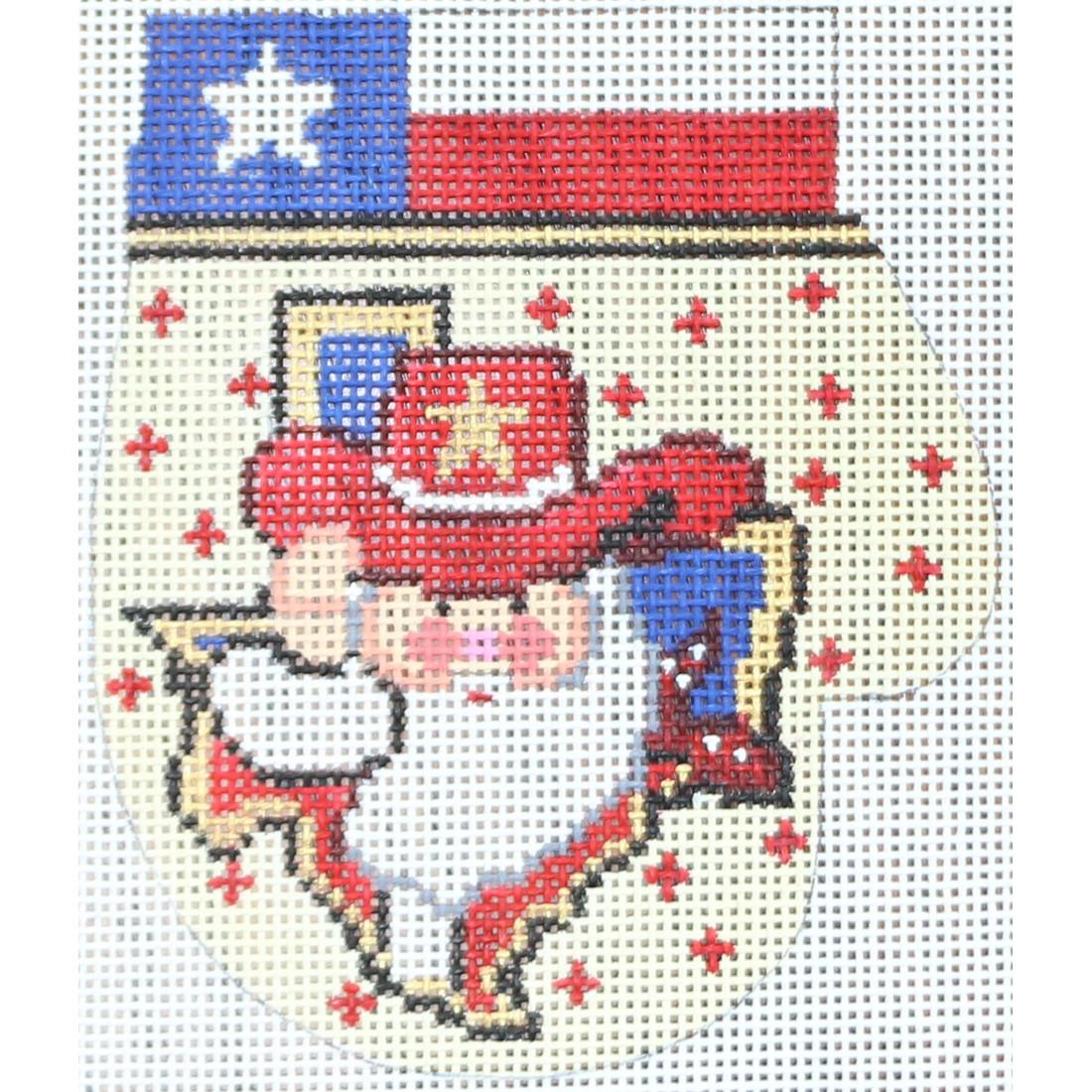 Texas Santa Mitten