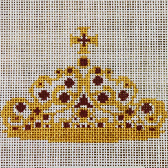 Crown with Red Jewels
