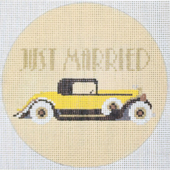 Just Married Art Deco