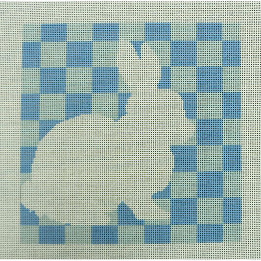 Bunny Stencil in Blue