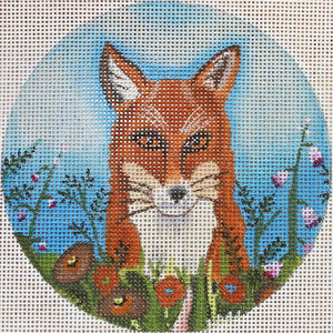 Fox in the Flowers