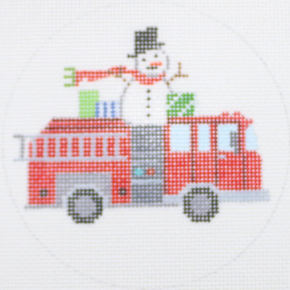 Christmas Fire Truck