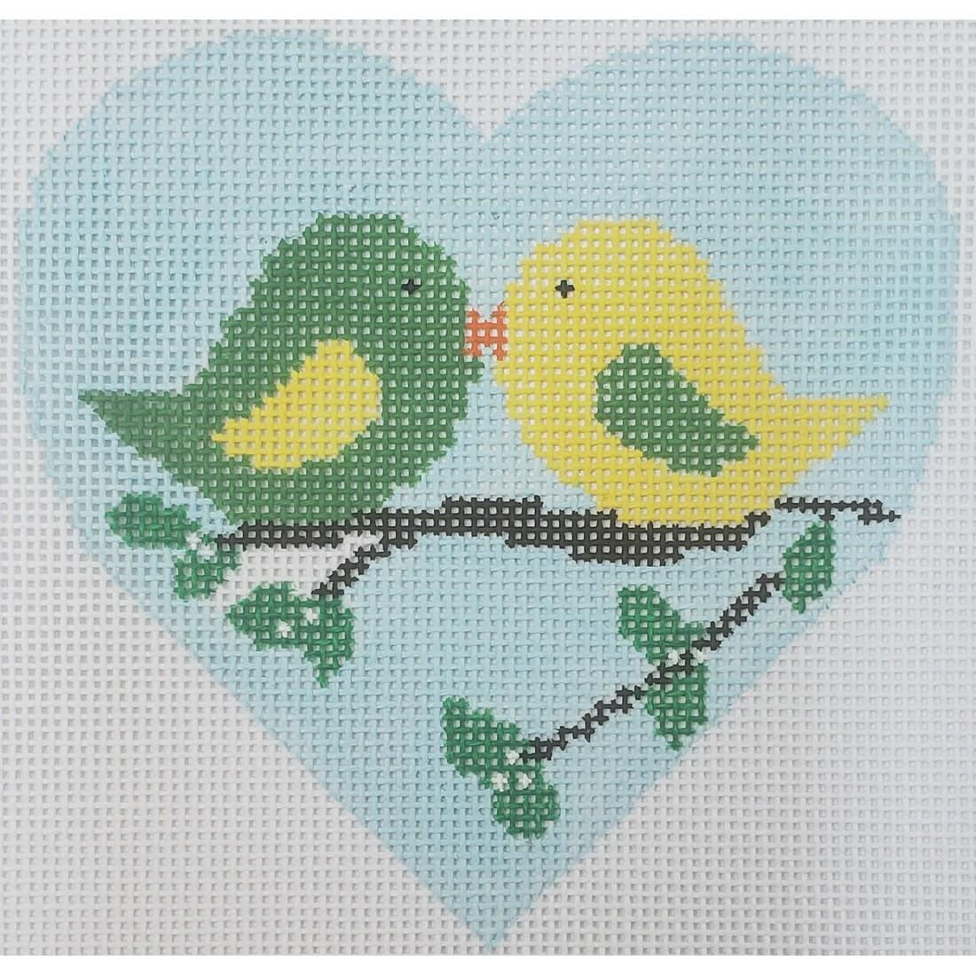 Lovebirds Heart