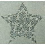 Silver Poinsettia Star