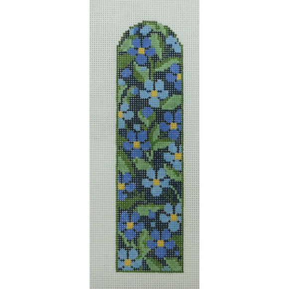 Forget-Me-Not Bookmark, Navy