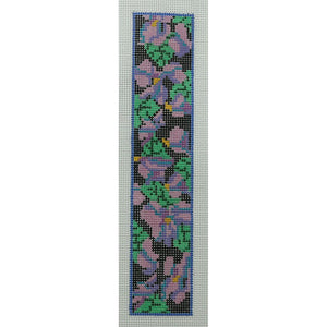 Violets in Black Bookmark