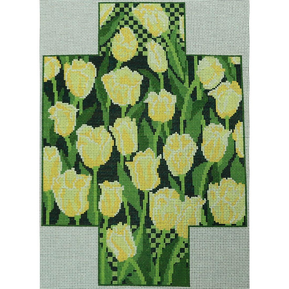 Yellow Tulips Brick Cover