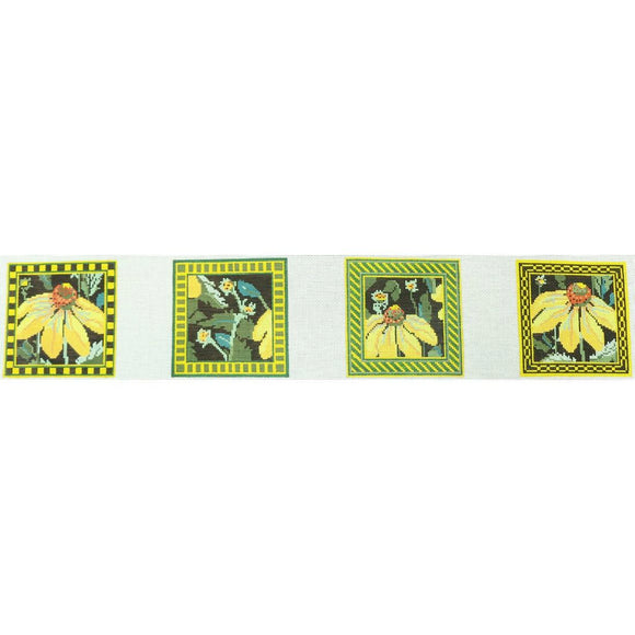 Yellow Echinacea Coasters