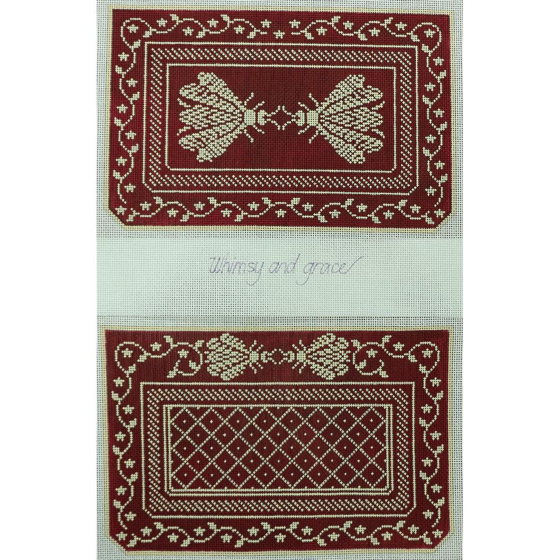 3-pc. N's Bee Purse, Plum