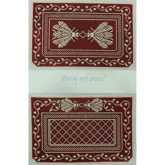 3-pc. N's Bee Purse, Plum