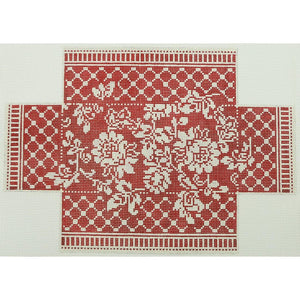 Karen's Red Damask BrickCover