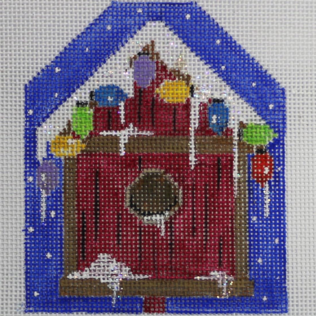 Pink Birdhouse w/ Lights