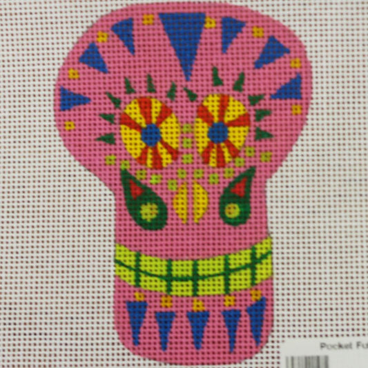 Pink & Blue Mini Sugar Skull