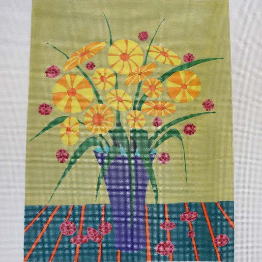 Yellow Flower in Vase