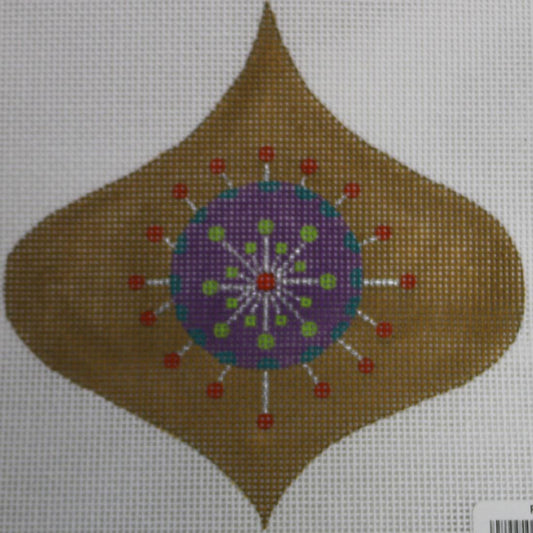 Bronze Star Ornament w/ Ribbon