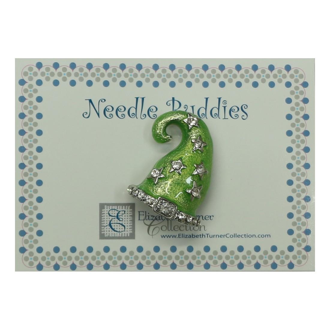 Green Witch Hat Magnet