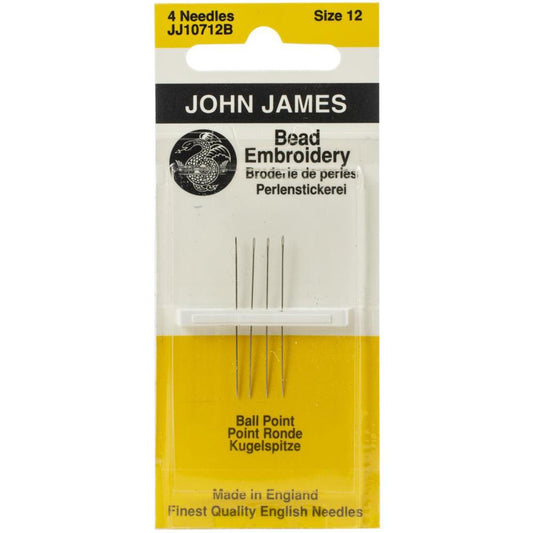 John James Beading Needle Size 12