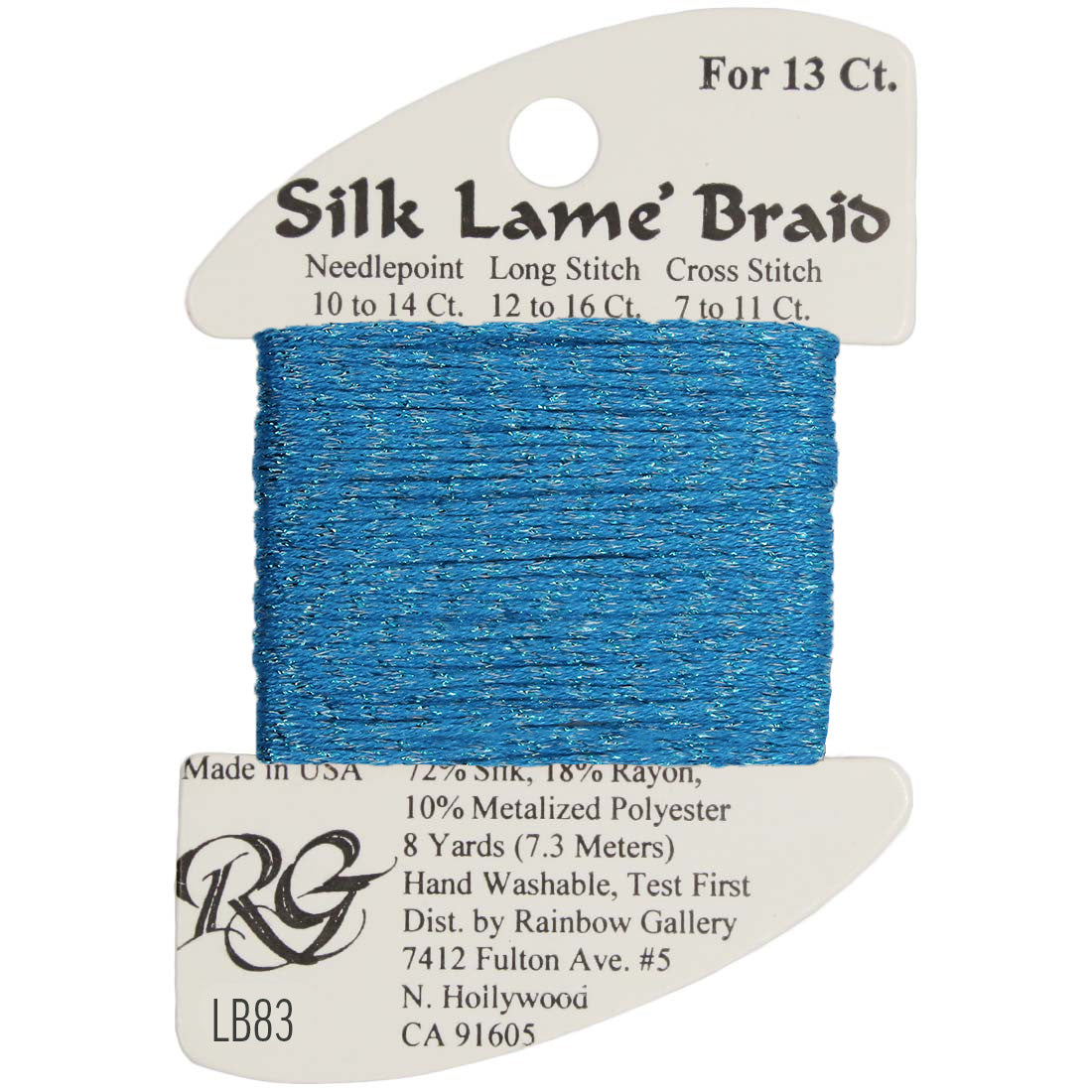 Silk Lame Braid 13 ct., Group 1