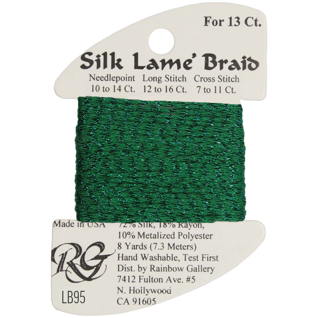 Silk Lame Braid 13 ct., Group 1