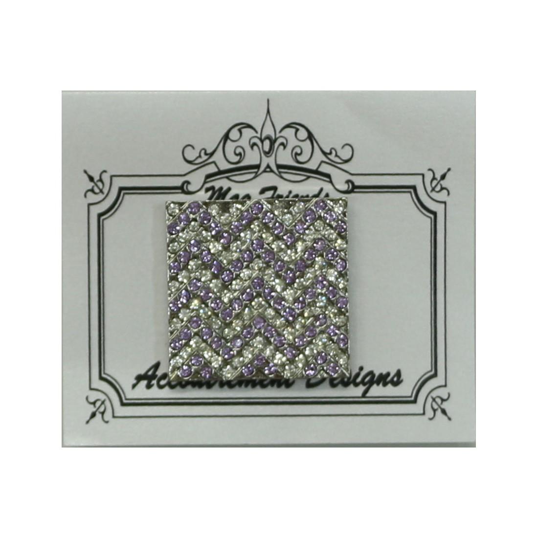 Lt. Purple Chevron Magnet