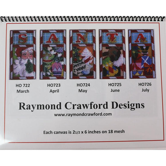 Raymond Crawford SANTA Stitch Guide