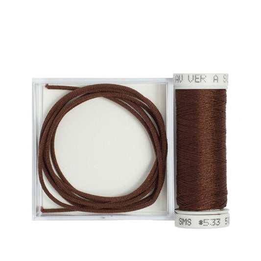 Silk Wrapped Purl & Couching 6166