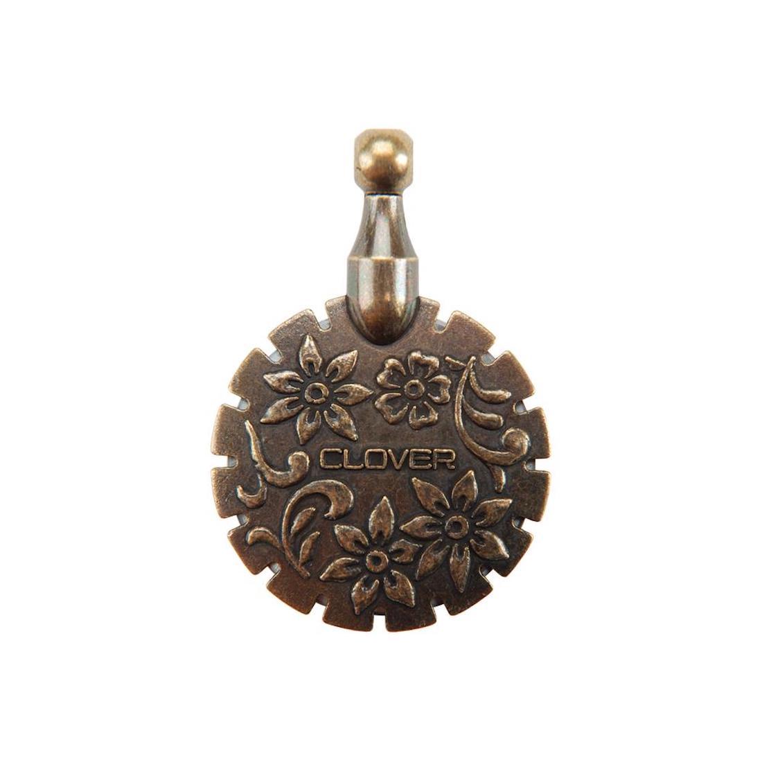 Thread Cutter Pendant Antique Gold