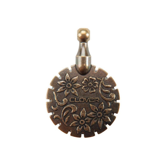 Thread Cutter Pendant Antique Gold